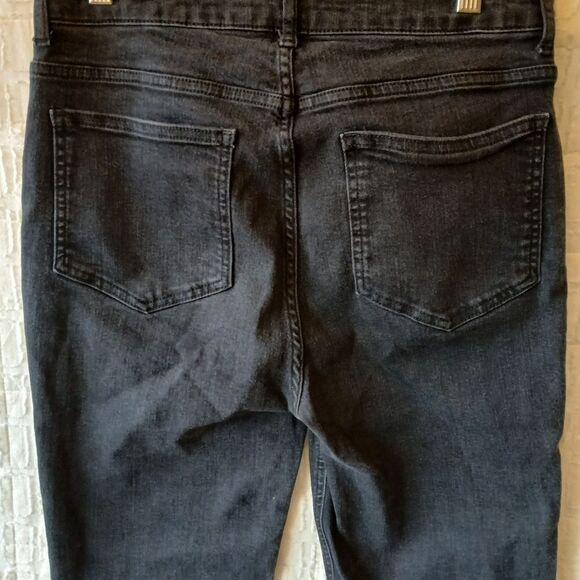 Boden Dark Cropped Denim Jeans Denim Sz.8 - Picture 6 of 6
